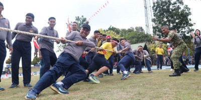 Semarak HUT ke-81 RI, Kodaeral IV Gelar Lomba Penuh Kekeluargaan
