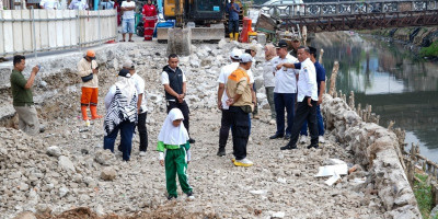 Munjirin Pastikan Penanganan Jalan Amblas di Jalan Cinta Terus Berprogres