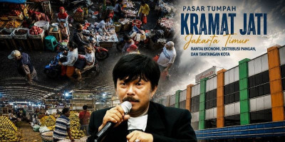 Pasar Tumpah Kramat Jati Jadi Ujian Pramono: Tertib Tanpa Menggusur