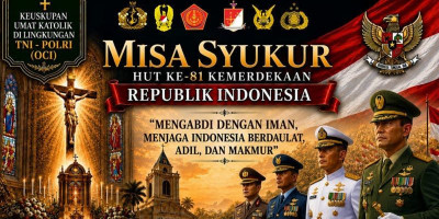 OCI Gelar Misa Syukur HUT Ke-81 Kemerdekaan RI