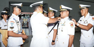 Pergantian Jabatan, Kodaeral XIV Sorong Tegaskan Komitmen Laksanakan Tugas Secara Profesional