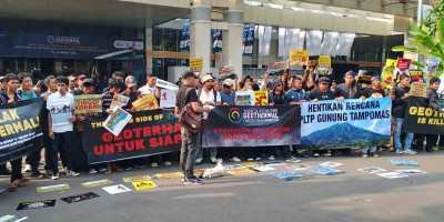 Koalisi Tolak Geothermal Soroti Ekspansi di Wilayah Rawan Bencana