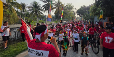 HUT RI ke-81, Warga RW 18 Duta Mekar Asri Bogor Tekankan Semangat Kebersamaan