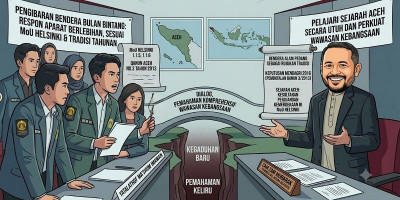 BEM UI Dikritik soal Bendera Bulan Bintang Aceh