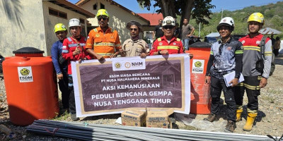 NHM Terjunkan Tim ERT Bantu Warga NTT Pascagempa M7,7