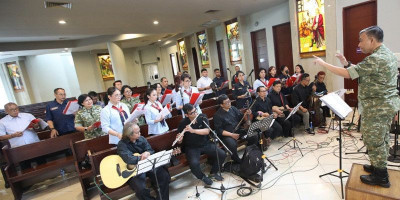Marsda TNI Stefanus Arief Hardoyo Jadi Konduktor Misa HUT RI ke-81