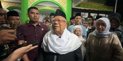 Ma'ruf Amin Harap Muktamar ke-35 NU Kondusif dan Tanpa Politik Uang