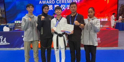 Ketum PBTI Bangga, Taekwondo Indonesia Raih Perak di China