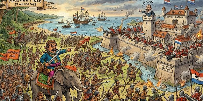 Hari Ini Mataram Datang Mengepung Batavia