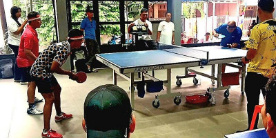 Puluhan Wartawan Ikuti Turnamen Tenis Meja Antarmedia 
