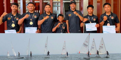 Tim Layar Kodaeral IV Berjaya di Kejurnas Series II, Raih Lima Medali