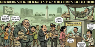 Kriminologi 500 Tahun Jakarta Seri 46: Ketika Korupsi Tak Lagi Dibenci