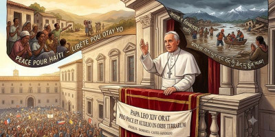 Paus Leo XIV Serukan Penghentian Kekerasan di Haiti dan Doakan Korban Banjir Nepal-Tibet