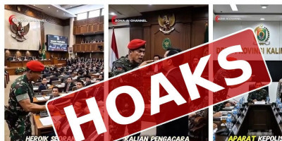 Konten Hoaks, Ini Ai Lho! Klarifikasi Dispenad Terkait Video yang Menampilkan Sosok Prajurit TNI AD