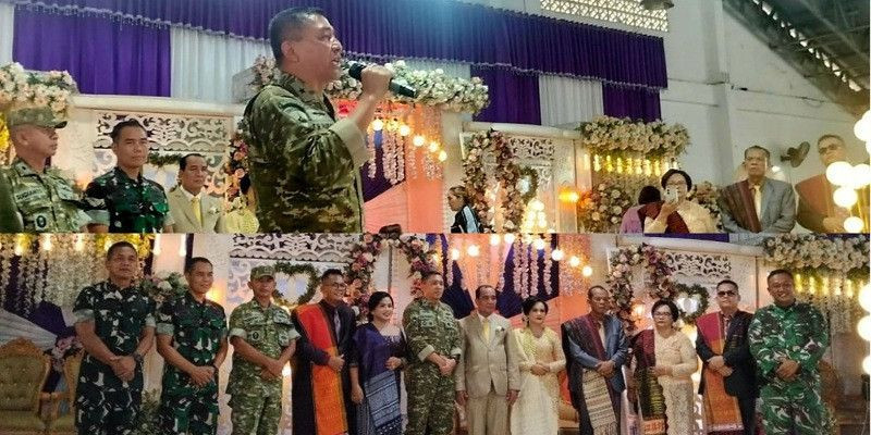 Cegah Karhutla, Langkah Humanis TNI di Pesta Adat Batak Undang Kekaguman