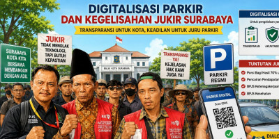 Digitalisasi Parkir Dan Kegelisahan Jukir Surabaya