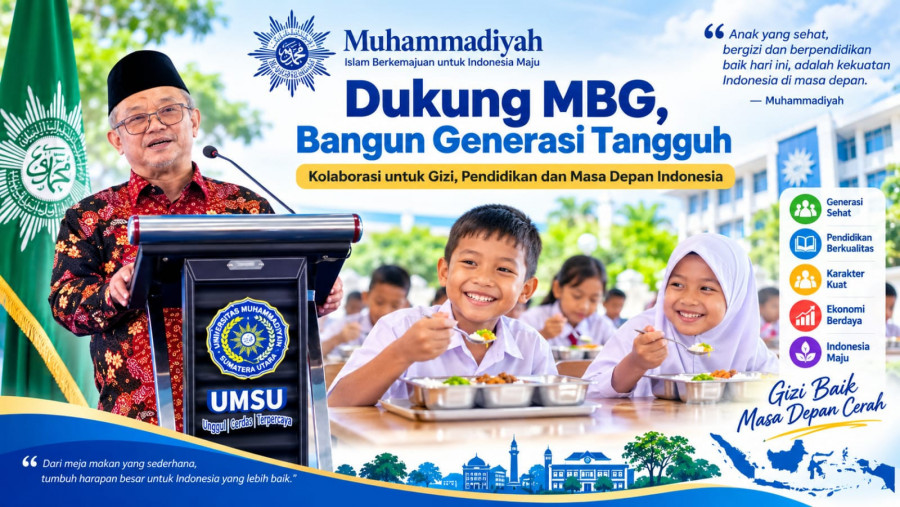 Muhammadiyah Mendukung MBG, Sekaligus Mengawal Pelaksanaannya