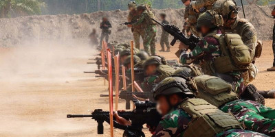 Pasukan Tempur Mancanegara Unjuk Kemampuan Tempur
