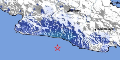 Gempa Guncang Selatan Kabupaten Bandung