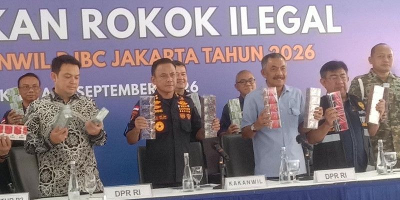 Bea Cukai Amankan 10,78 Juta Batang Rokok Ilegal, Kerugian Negara Rp8 Miliar