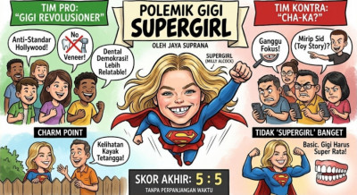 Polemik Gigi Supergirl