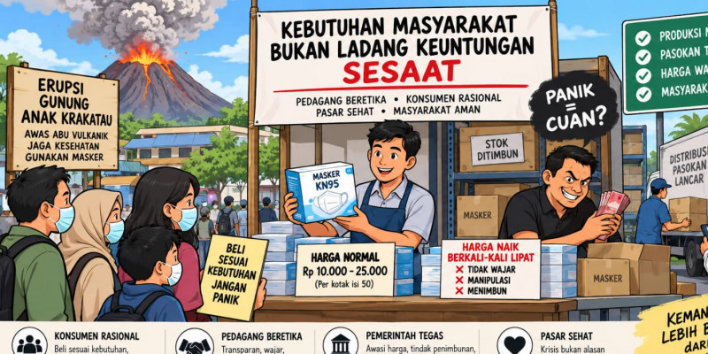 Ketika Bencana Menjadi Ladang Keuntungan Sesaat