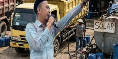 Jejak Dump Truck DB 8254 KB di SPBU Pontodon Dipertanyakan