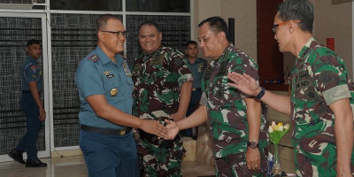 Tim Pengawas Pembangunan Satuan TNI Kunjungi Kodaeral XIV Sorong