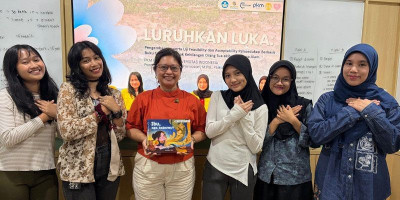Hadir sebagai Teman di Kala Duka, Mahasiswa UI Kembangkan Buku bagi Anak Penyintas Bencana