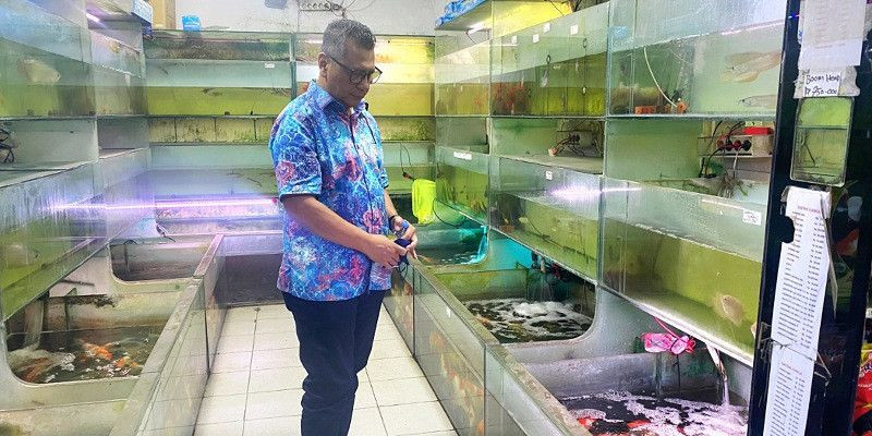 Pameran Ikan Hias APIC dan Pokja PWI Wali Kota Jakarta Barat
