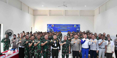 100 Prajurit TNI AD Ikuti Safety Campaign, Pesan Danrem: Siap Diri, Siap Kendaraan