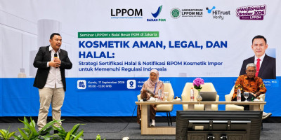 LPPOM dan Balai POM DKI Jakarta Dorong Industri Kosmetik Siap Hadapi Regulasi BPOM dan Halal
