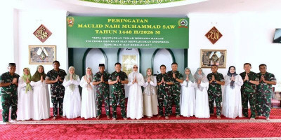 Maulid Nabi, Pusterad Teguhkan Keteladanan dan Pengabdian