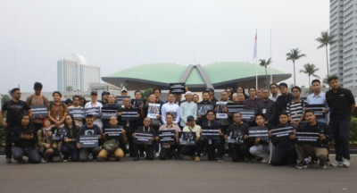 KWP Gelar Doa Bersama Bentuk Solidaritas untuk 5 Jurnalis dan 3 ABK yang Hilang