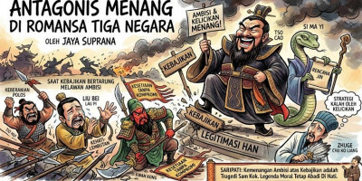 Antagonis Menang di Romansa Tiga Negara