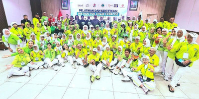 Perwatusi Cetak Instruktur Chair Exercise, Bekali Lansia Tetap Aktif dan Bahagia