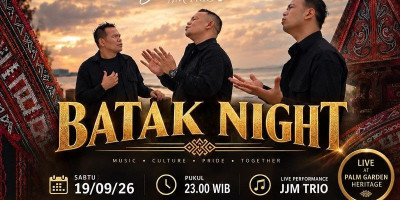 Batak Night Guncang Jakarta, JJM Trio Bawa Nostalgia hingga Pagi