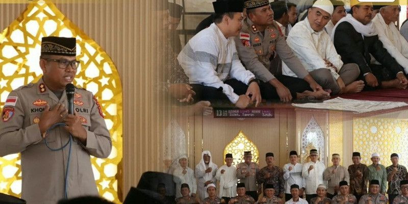 Jumat Keliling Kapolres Kotamobagu: Keamanan Dimulai dari Mendengar Warga