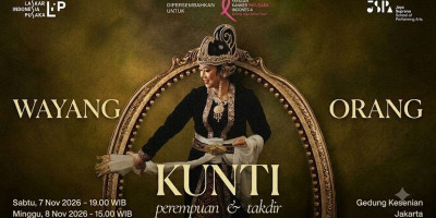 KUNTI: Perempuan & Takdir, Wayang Orang untuk Budaya dan Kemanusiaan