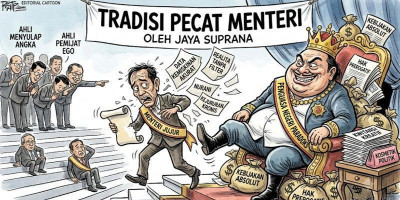 Tradisi Pecat Menteri 