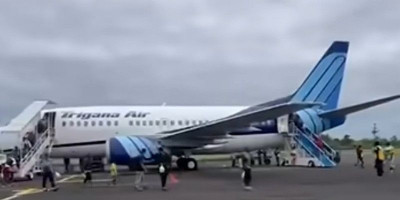 Turun dari Pesawat, Abdon Kisamdu Ditangkap TNI di Bandara Dekai