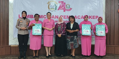 Bhayangkari Merauke Asah Kepercayaan Diri, Siapkan Juara MC dan Pembaca SKEP ke Tingkat Provinsi