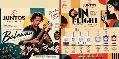 Juntos Hadirkan Gin Flight dan Balawan, Jazz Berpadu Suasana Hangat
