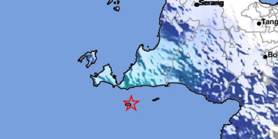Gempa M4,6 Guncang Perairan Selatan Sumur, BMKG Imbau Waspada Susulan
