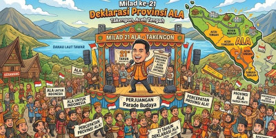 Milad ALA ke-21 Digelar di Aceh Tengah, Perjuangan Pemekaran Kembali Menggema