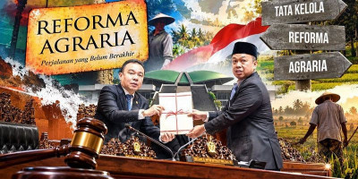 UU Reforma Agraria Disahkan, Kini Ujian Sesungguhnya Ada di Lapangan
