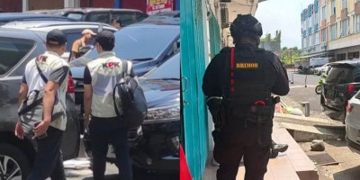 KPK Geledah Kantor Sembilan Naga
