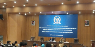 Diterima Pimpinan DPR, Aktivia Agra Ingatkan Masyarakat Tak Terlena Istilah  Reforma Agraria