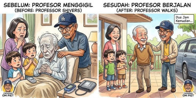 Profesor 75 Tahun Mendadak Menggigil, Dua Jam Kemudian Kembali Berjalan