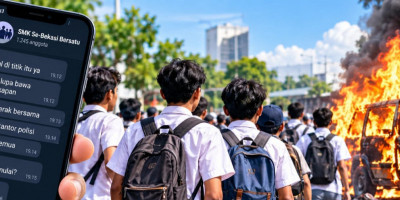 Jejak Digital Di Balik Mobilisasi Pelajar